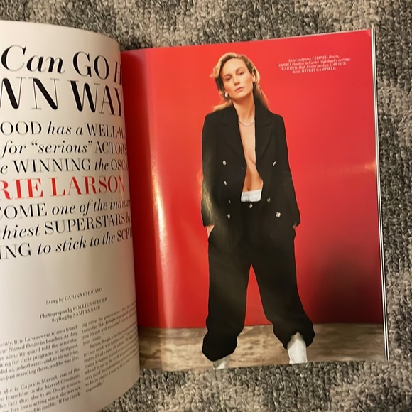 Brie Larson x Harper’s Bazaar magazine - Picture 5 of 13